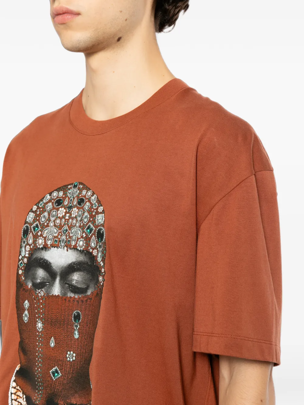 Ih Nom Uh Nit T-shirt met grafische print Oranje