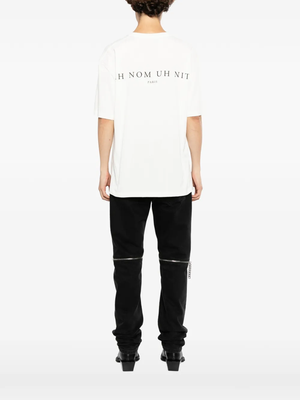 Ih Nom Uh Nit T-shirt met grafische print Wit