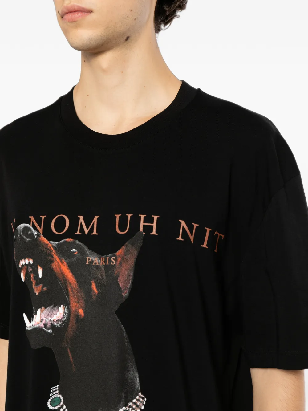 Ih Nom Uh Nit T-shirt met grafische print Zwart