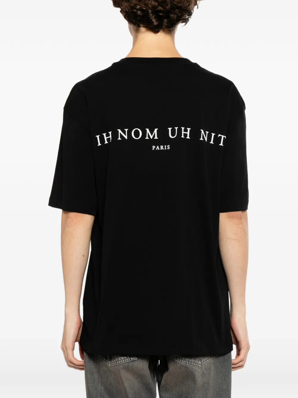 Ih Nom Uh Nit T-shirt met grafische print Zwart