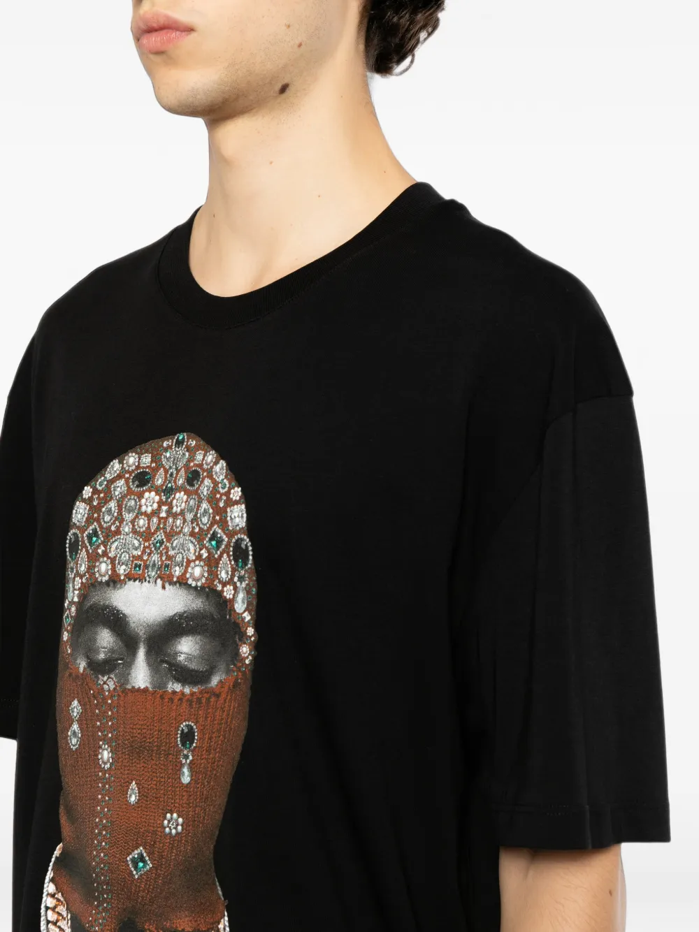 Ih Nom Uh Nit T-shirt met grafische print Zwart