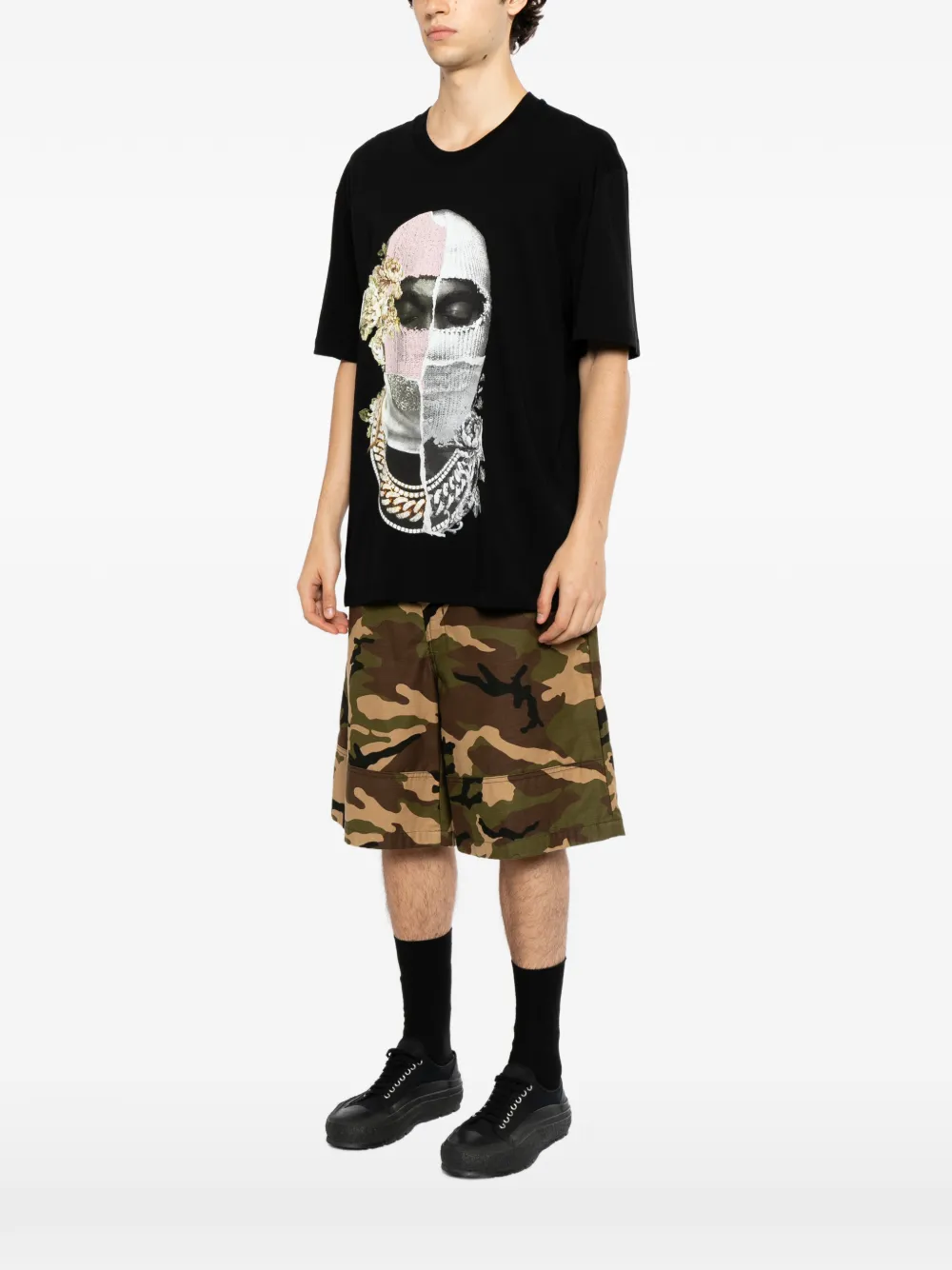 Ih Nom Uh Nit T-shirt met grafische print Zwart