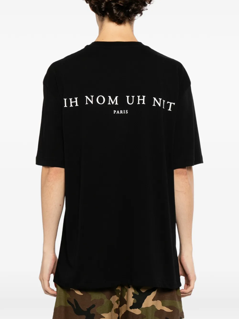 Ih Nom Uh Nit T-shirt met grafische print Zwart