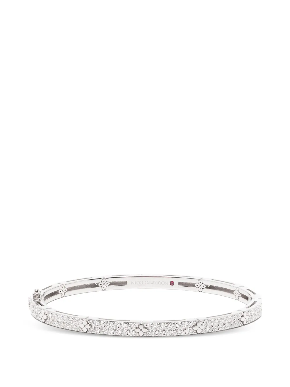 Roberto Coin diamond bangle - Argento