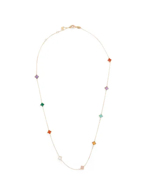Roberto Coin collar Princess Flower con gemas