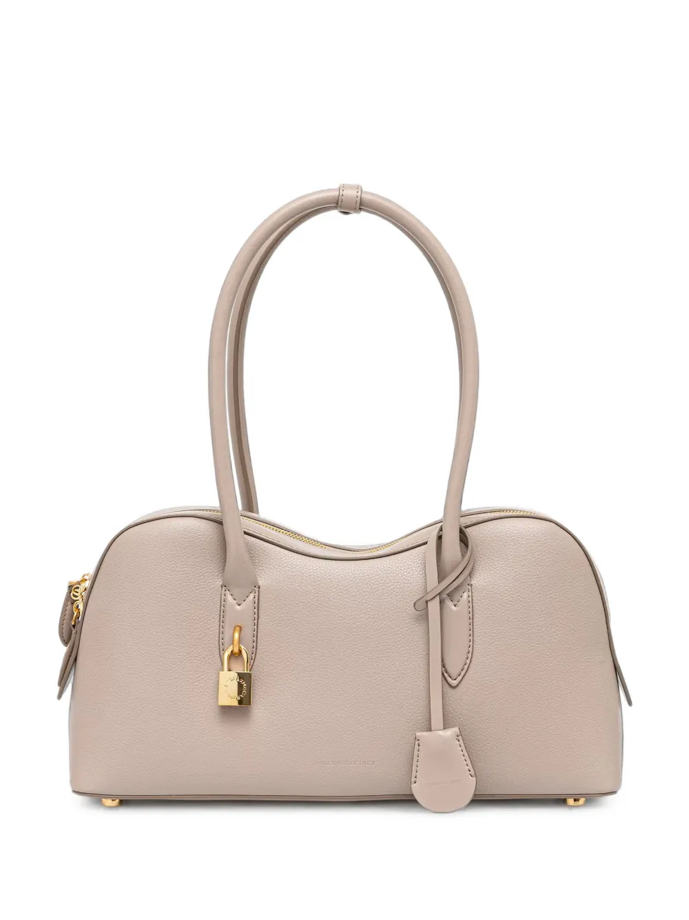 Stella McCartney padlock-detail grained tote bag · OS