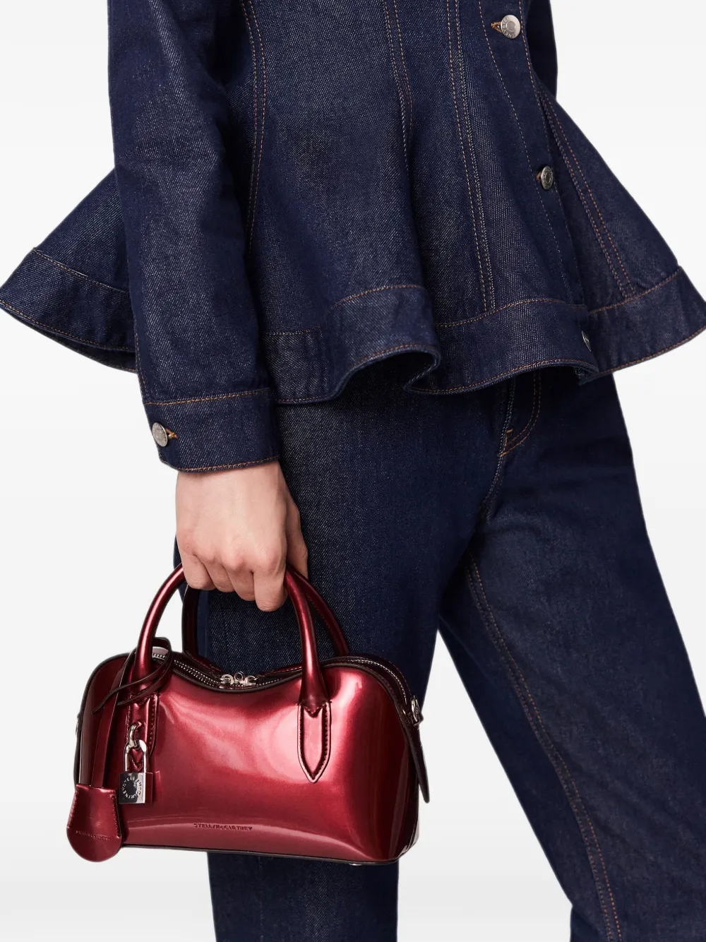 Stella McCartney Ryder crossbodytas Rood
