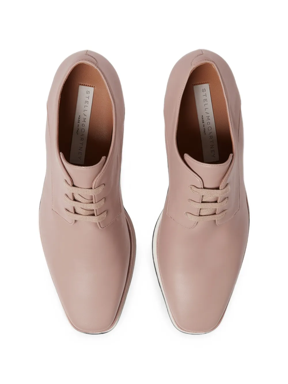 Stella McCartney Elyse logo platform shoes Roze