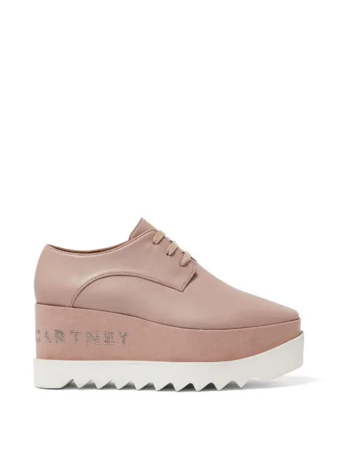 Stella McCartney Elyse logo platform shoes