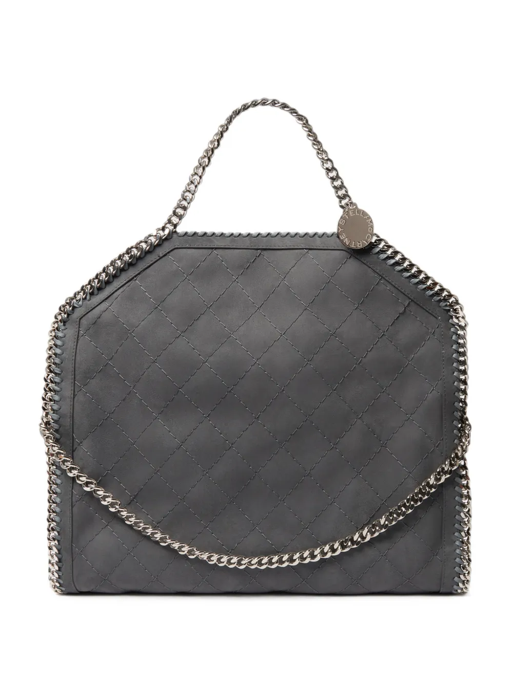 Stella McCartney Falabella quilted tote bag - Grey