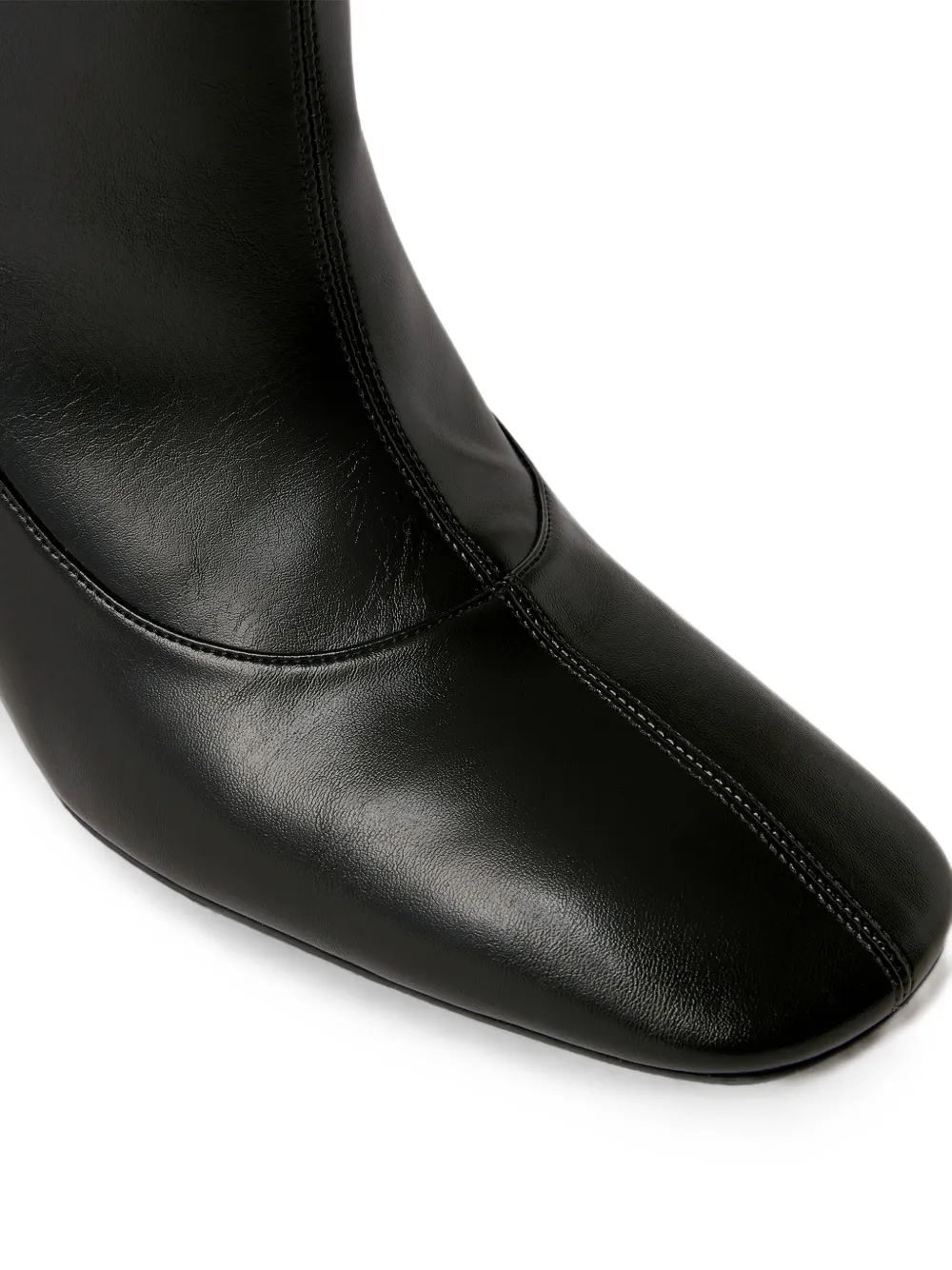 Stella McCartney square-toe over-the-knee boots Zwart