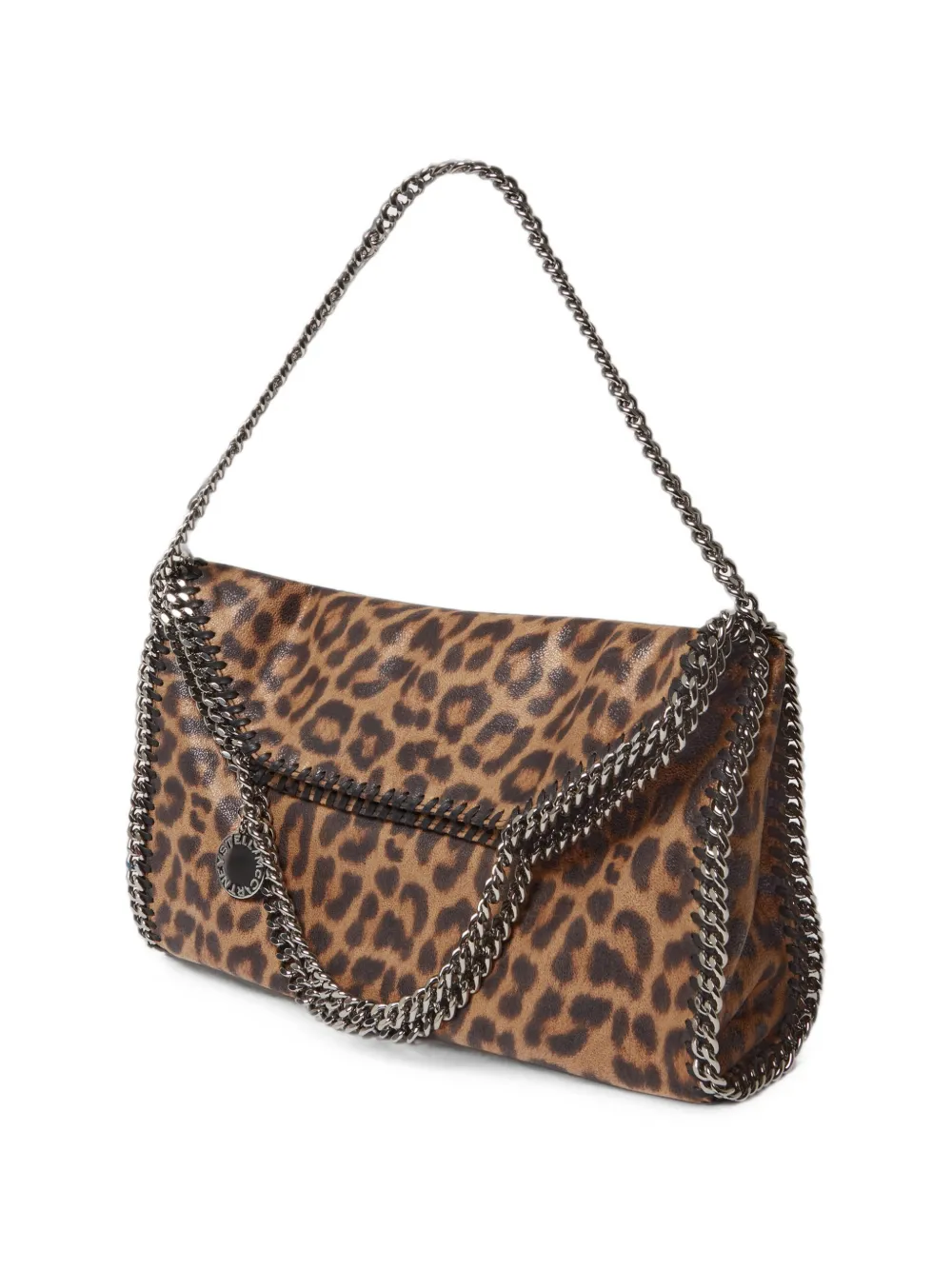Stella McCartney Falabella shopper met luipaard-print Bruin