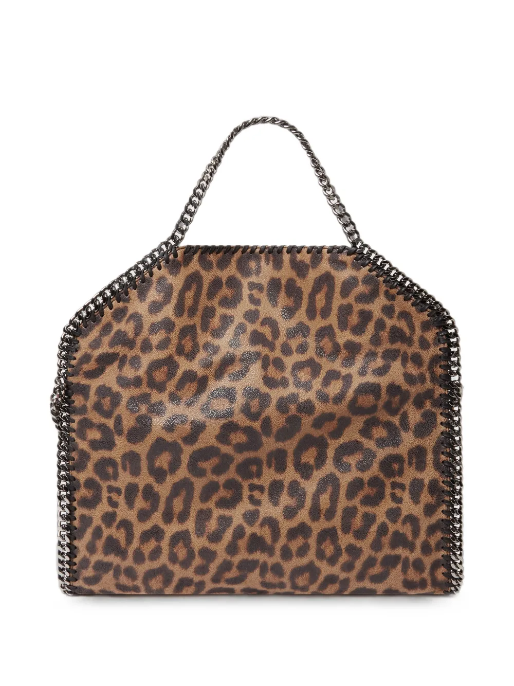 Stella McCartney Falabella shopper met luipaard-print Bruin