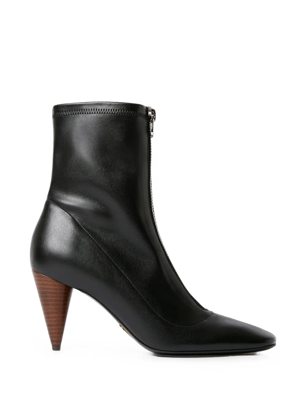 Stella McCartney zipper ankle boots Zwart