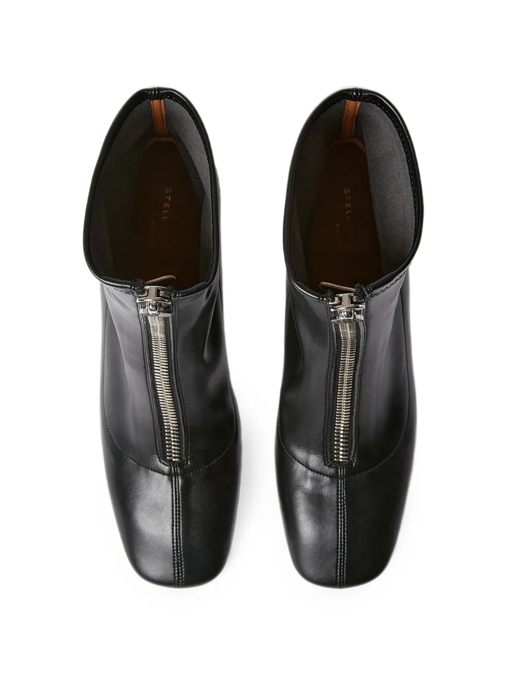 Stella McCartney zipper ankle boots Zwart
