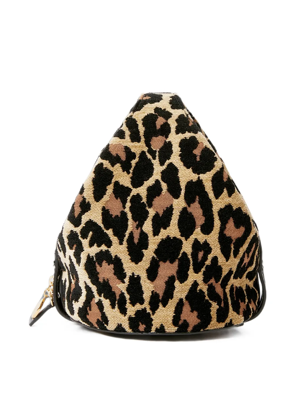 Stella McCartney Schoudertas met luipaardprint Beige