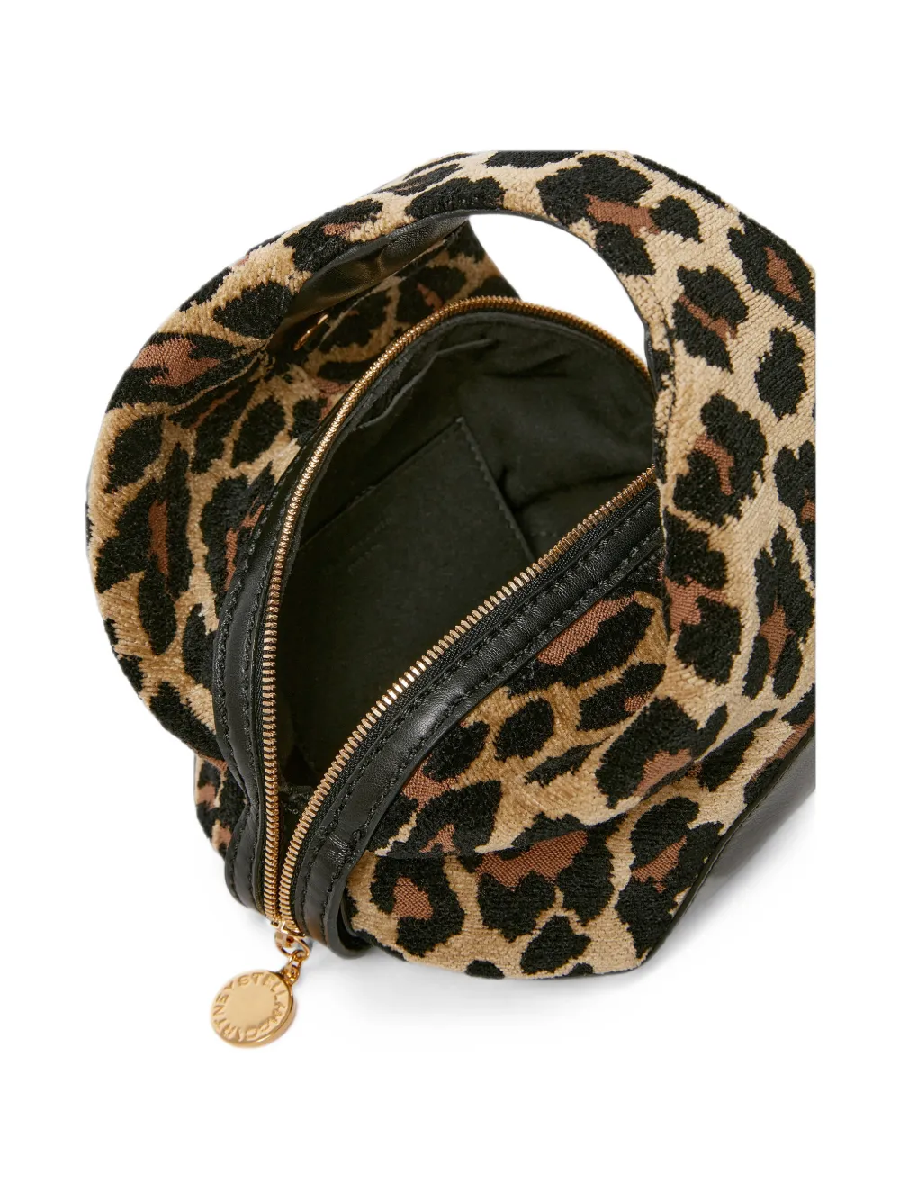 Stella McCartney Schoudertas met luipaardprint Beige
