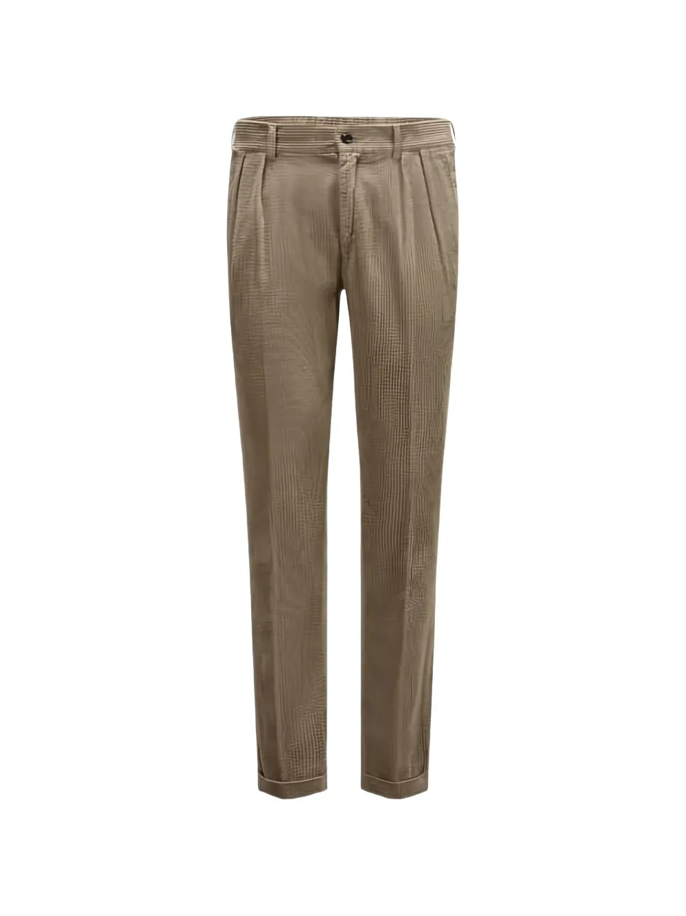 04651 / A TRIP IN A BAG pleated corduroy trousers - Toni neutri