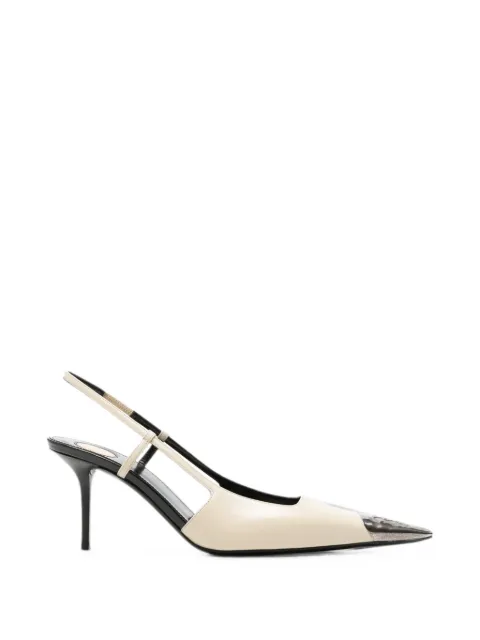Saint Laurent Cassandre-plaque pumps