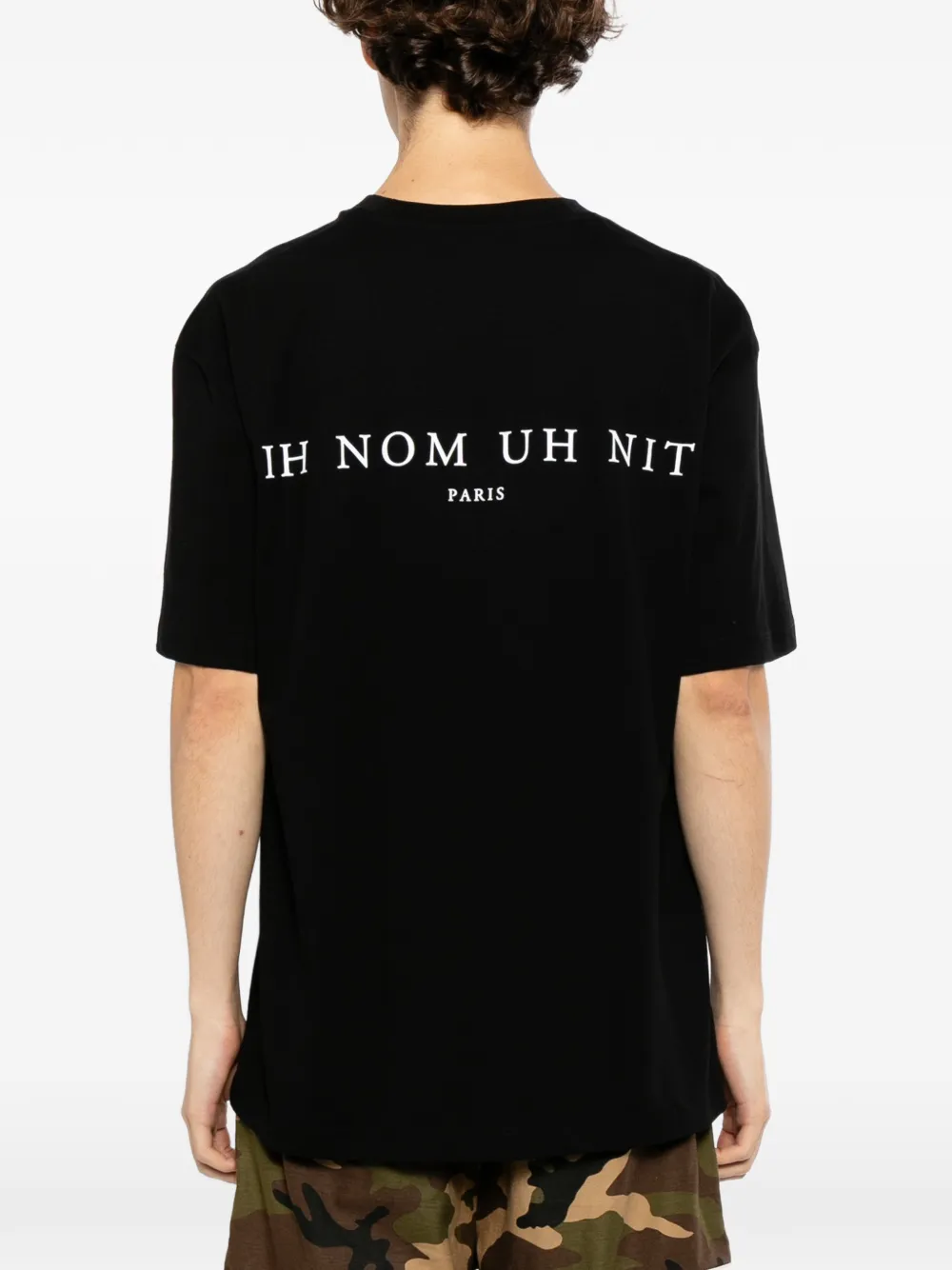Ih Nom Uh Nit T-shirt met grafische print Zwart