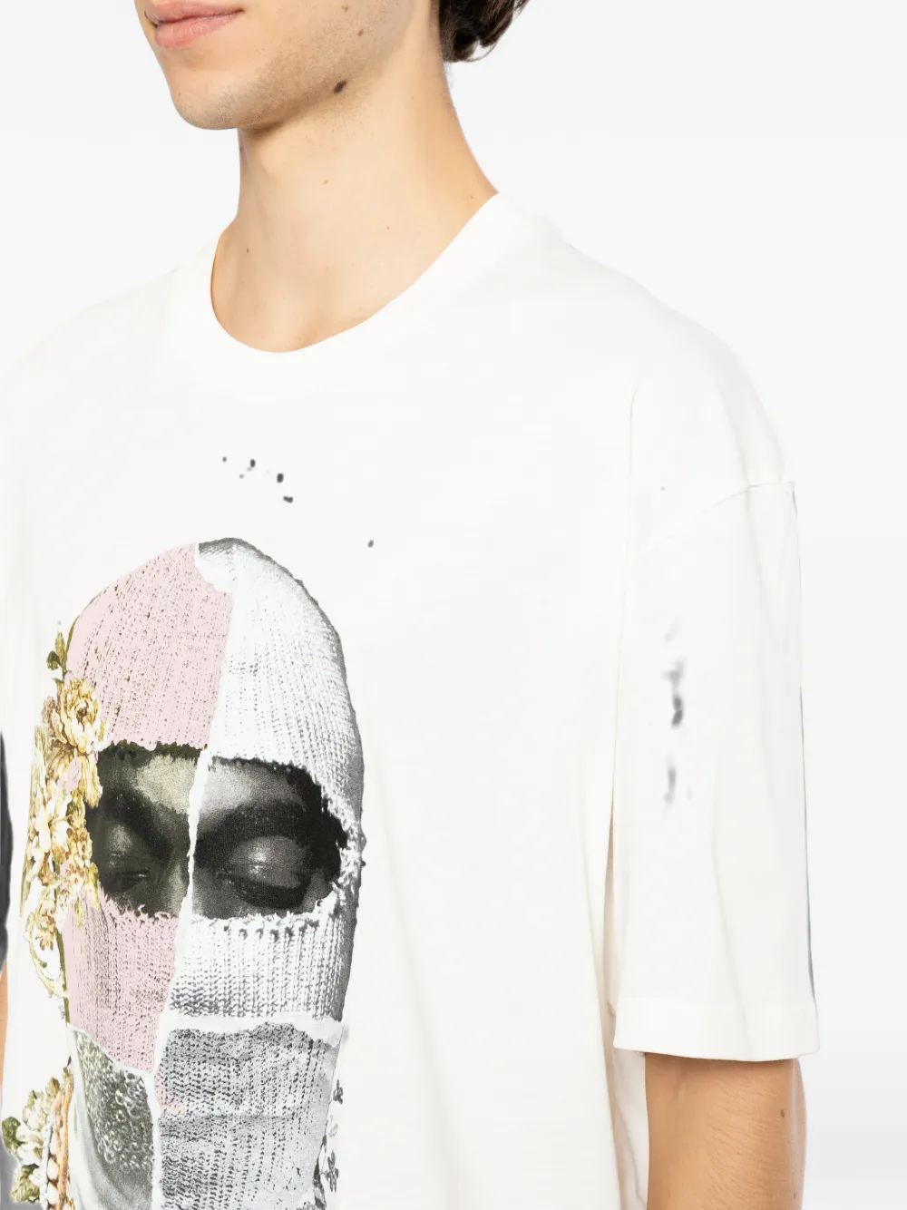 Ih Nom Uh Nit T-shirt met grafische print Wit