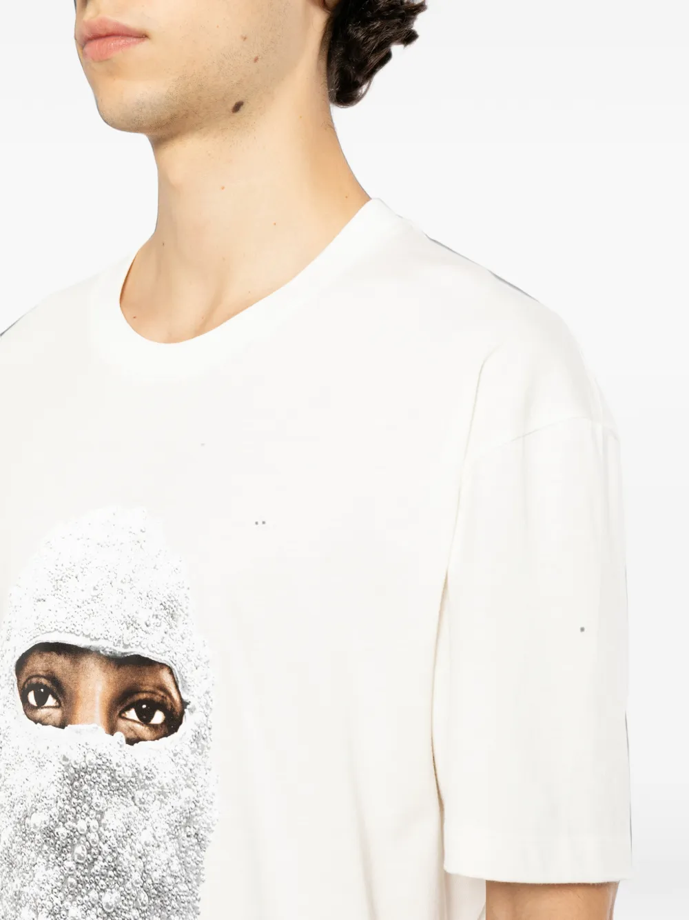 Ih Nom Uh Nit T-shirt met grafische print Wit