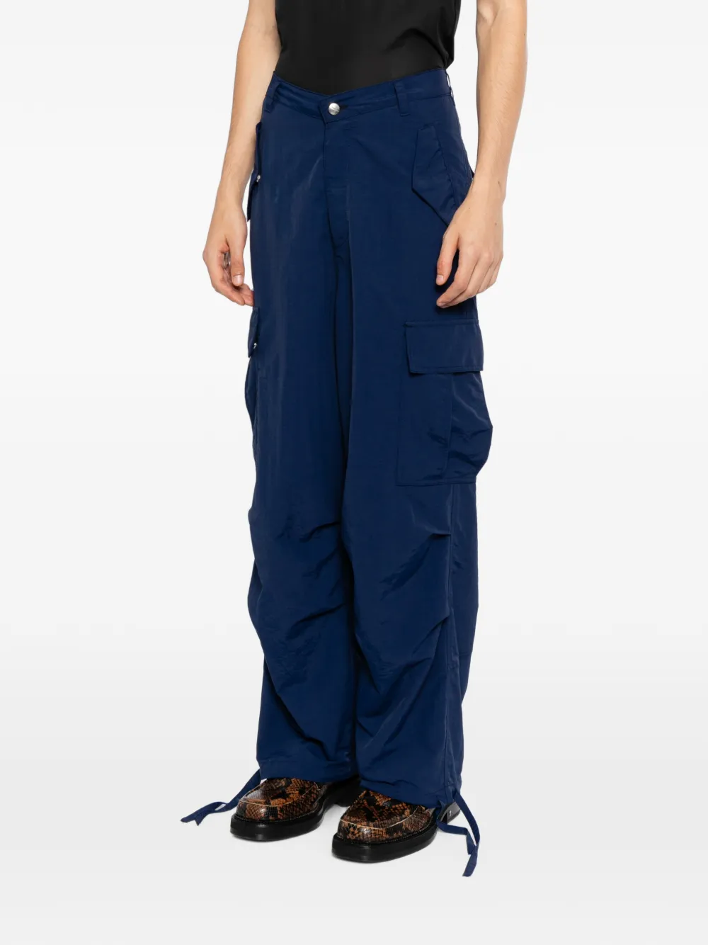 RHUDE Parachute cargo broek Blauw