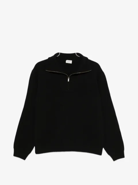 Saint Laurent ribbed-knit crew-neck sweater