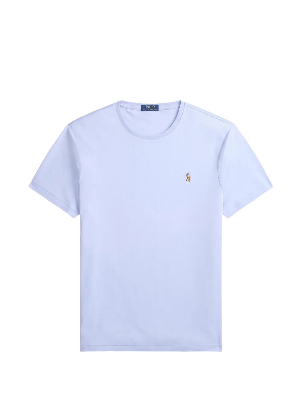 Polo Ralph Lauren Custom Slim Fit soft cotton T-Shirt Blauw