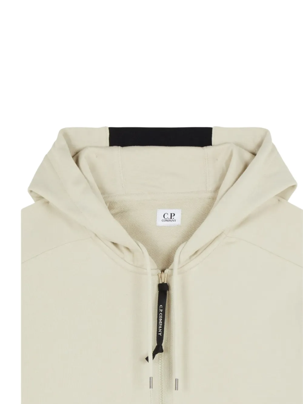C.P. Company Hoodie met rits Beige