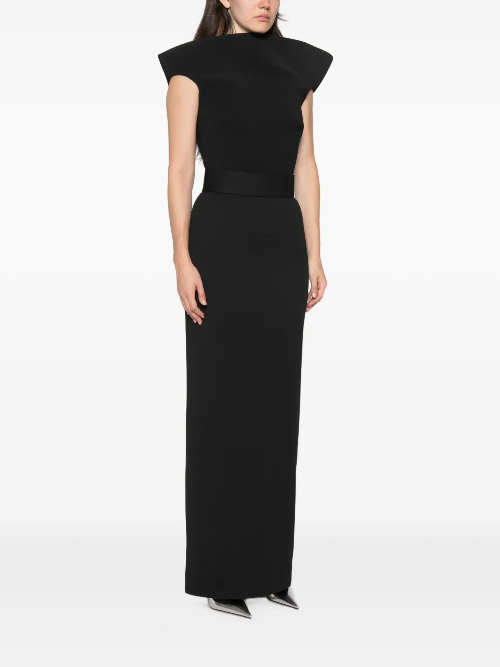 Solace London Faro maxi-jurk Zwart