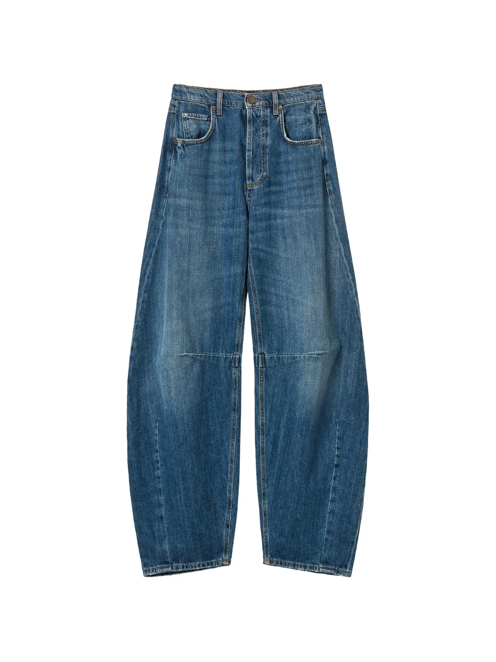 TWINSET five-pocket horseshoe jeans