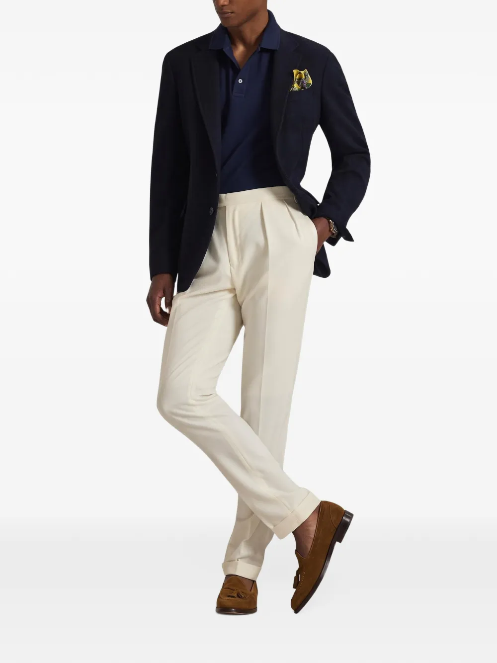 Polo Ralph Lauren Slim-fit poloshirt Blauw