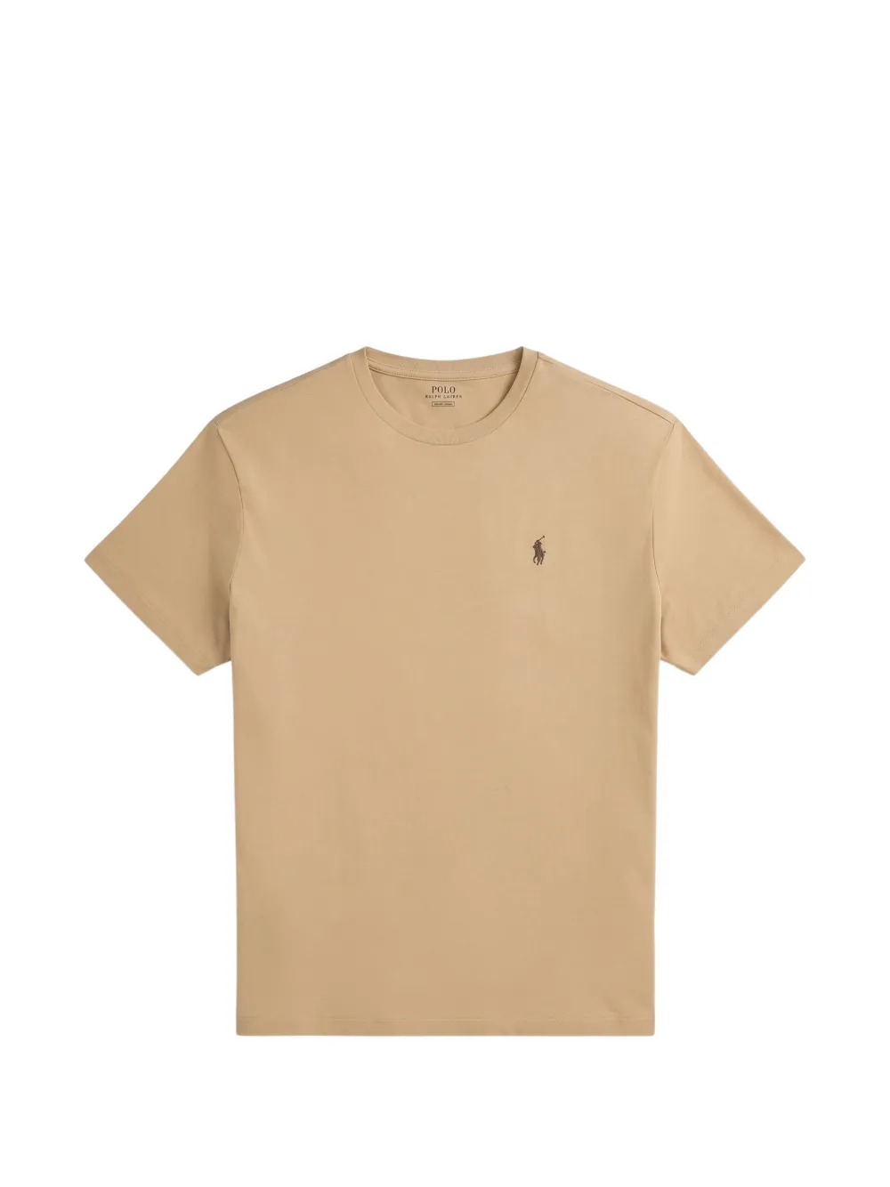 Polo Ralph Lauren custom slim-fit jersey crewneck T-Shirt Beige
