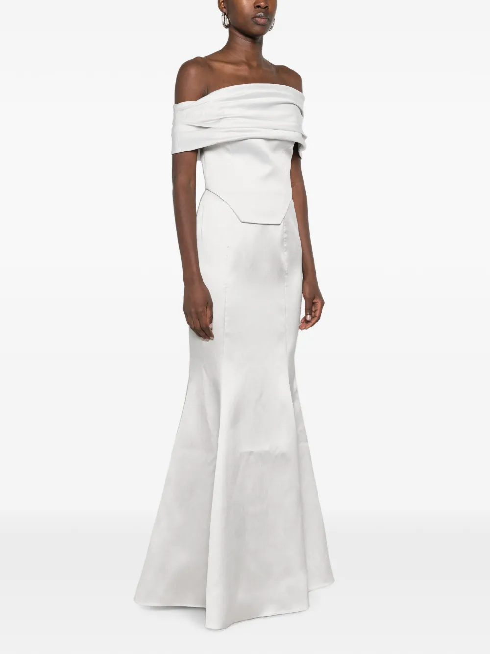 Solace London Alta maxi-dress Zilver
