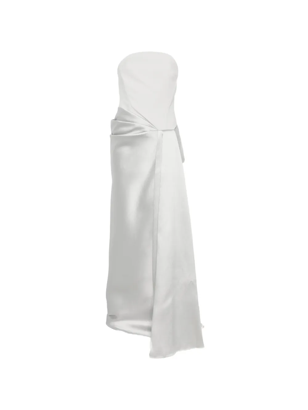 Solace London the Seri maxi dress in platinum