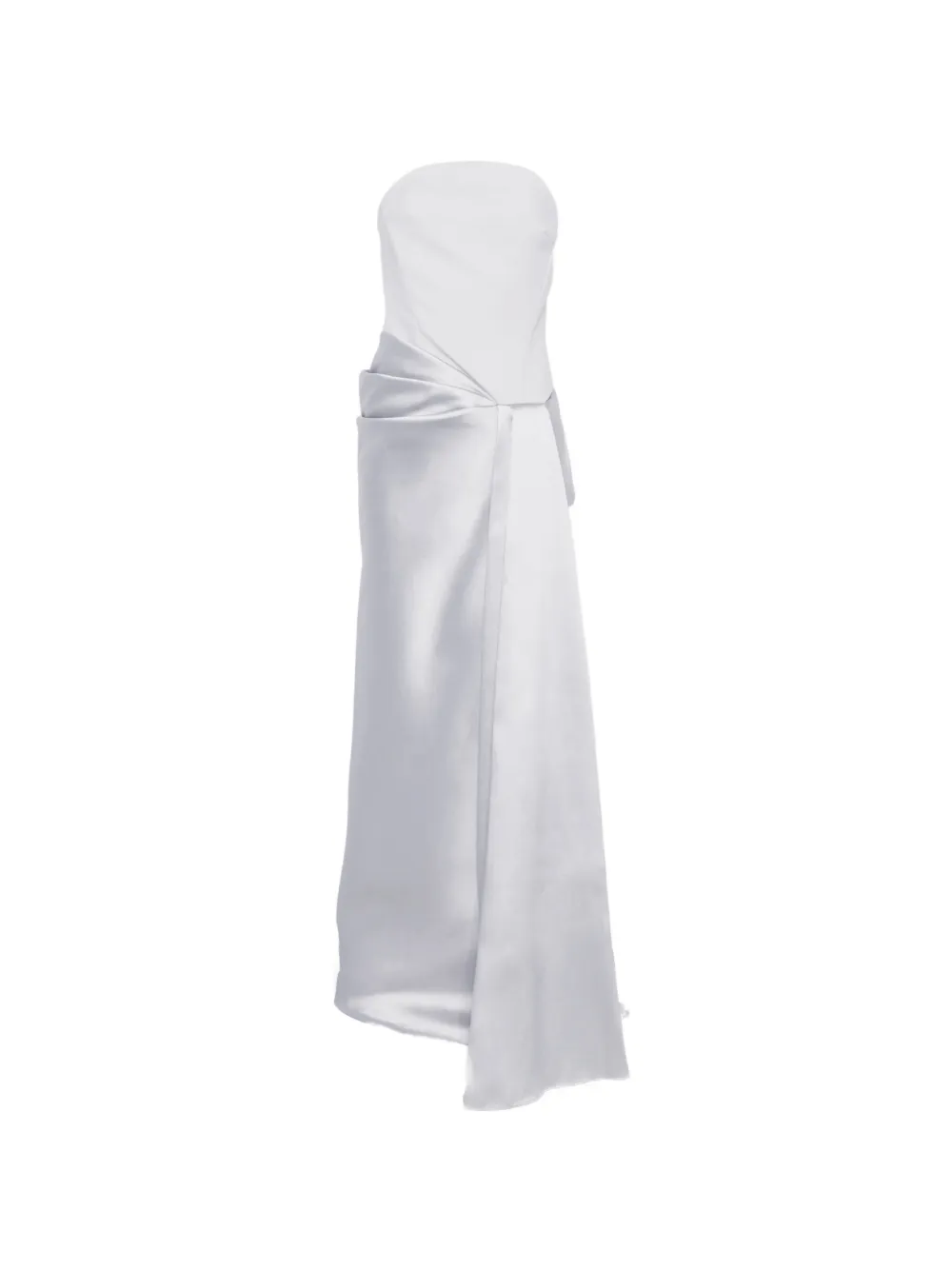 Solace London Seri maxi-jurk Zilver