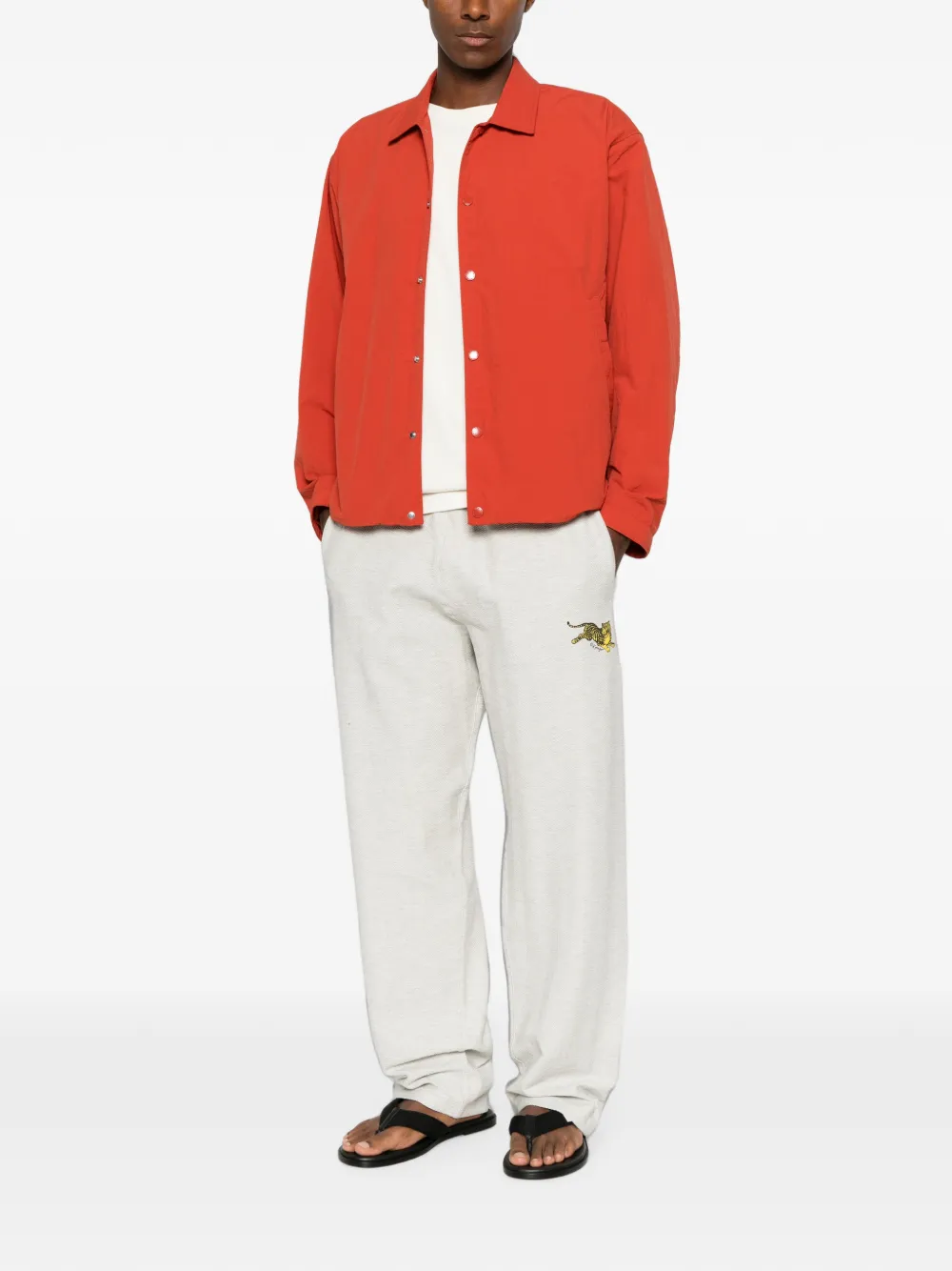 Kenzo Trainingsbroek met tijgerpatroon Grijs