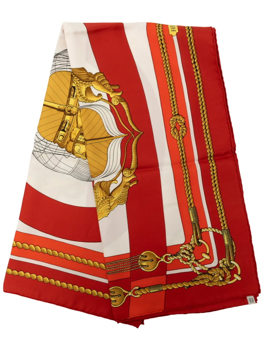 Hermès Pre-Owned 1970-2000 Chateaux D Arriere Silk Scarf 90 scarves - Mehrfarbig