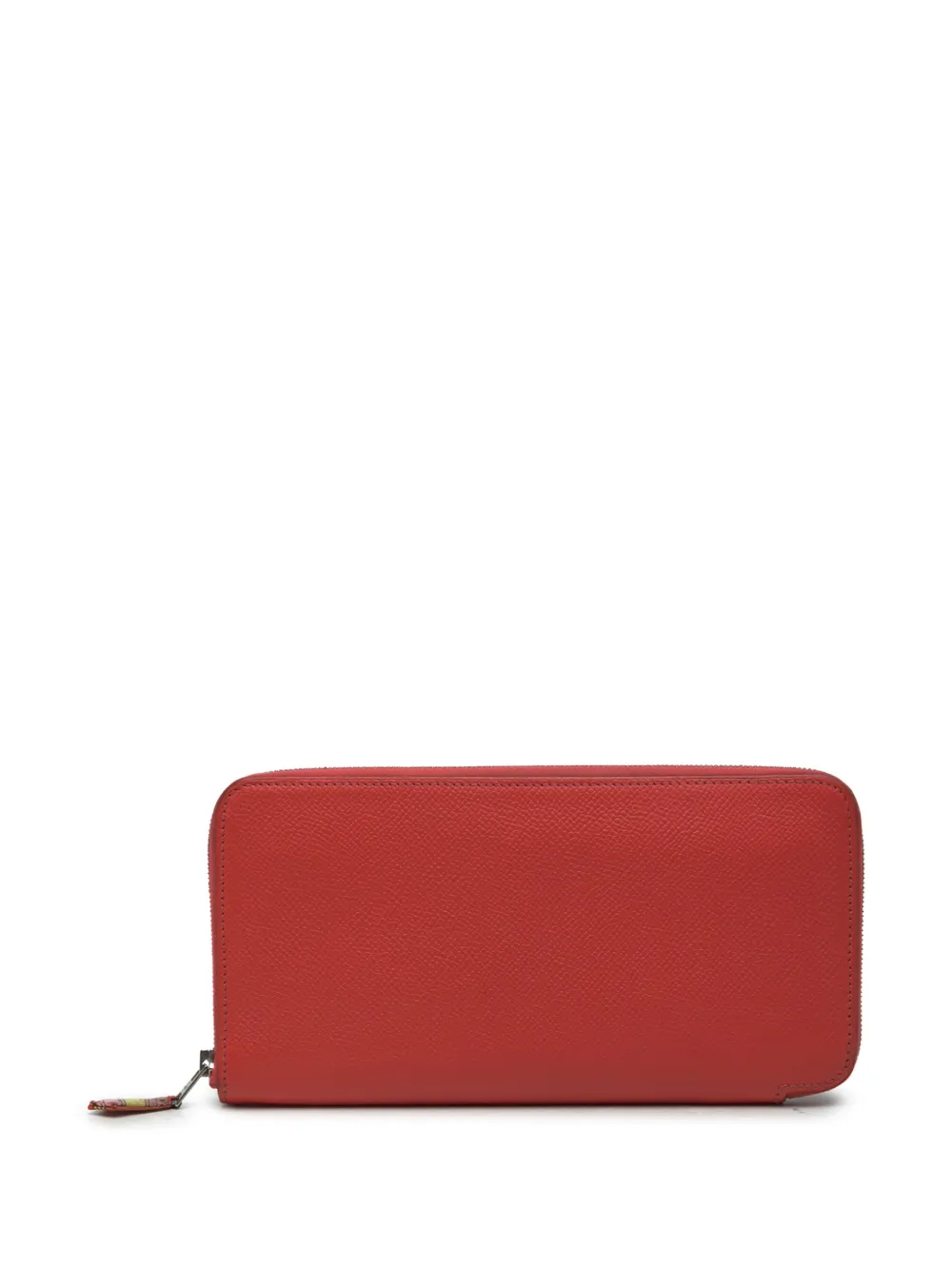 Hermès Pre-Owned 2014 Epsom Azap Silk In Wallet long wallets - Rot