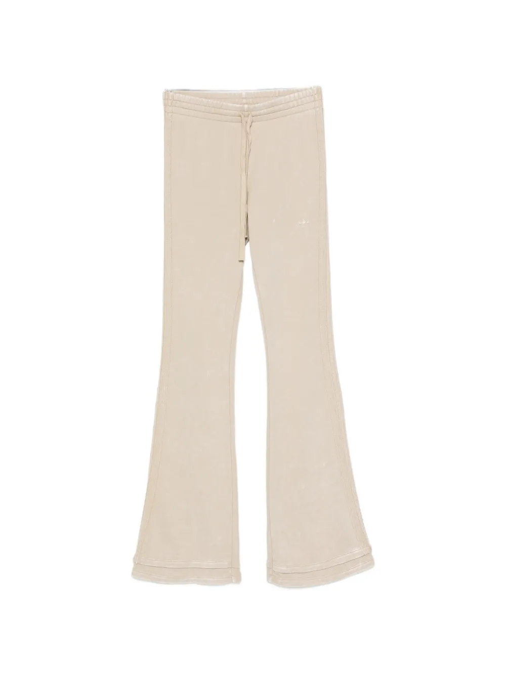 Adidas logo-embroidered side-stripe track pants Paars