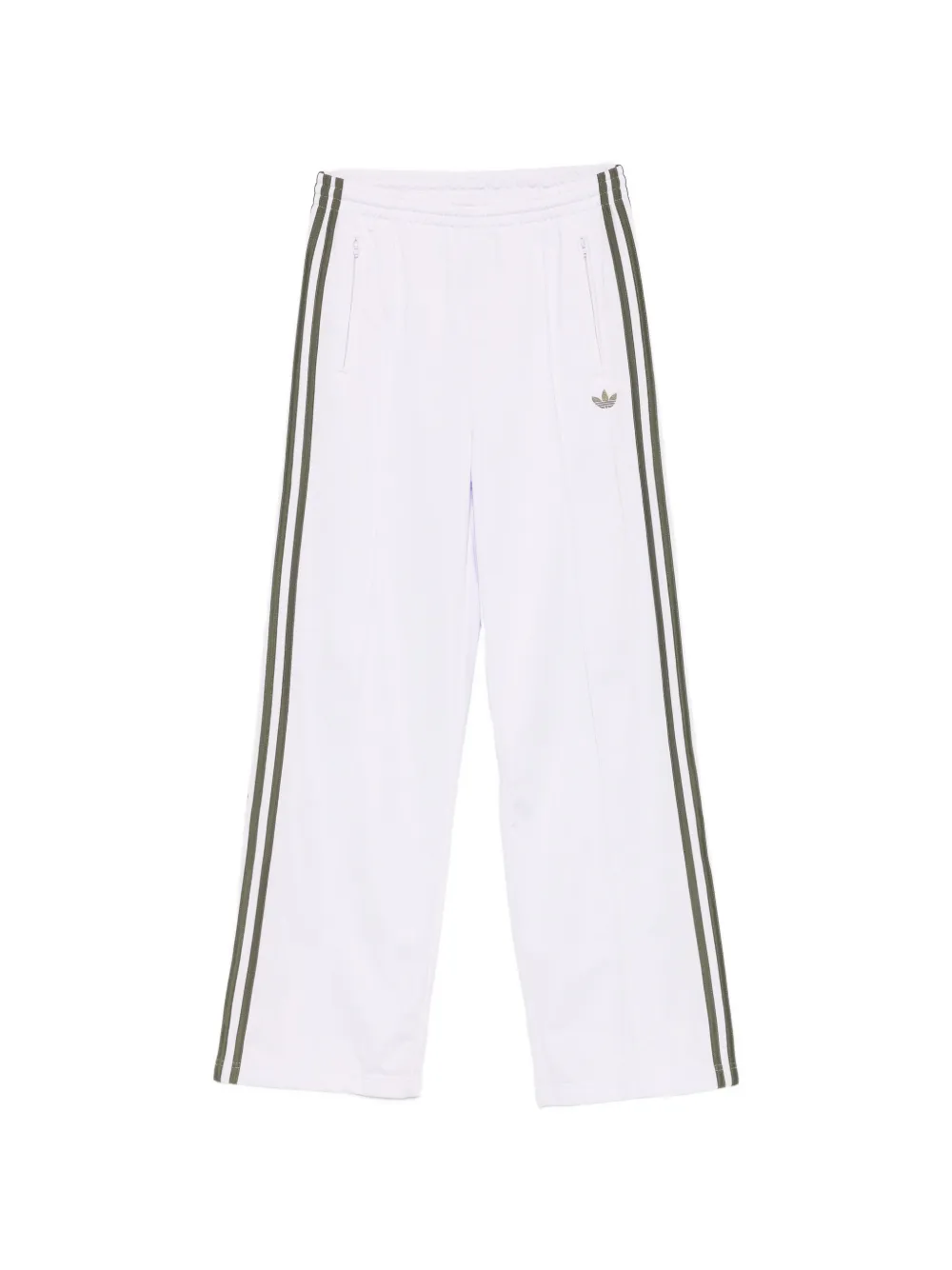 adidas logo-embroidered side-stripe track pants - Violett