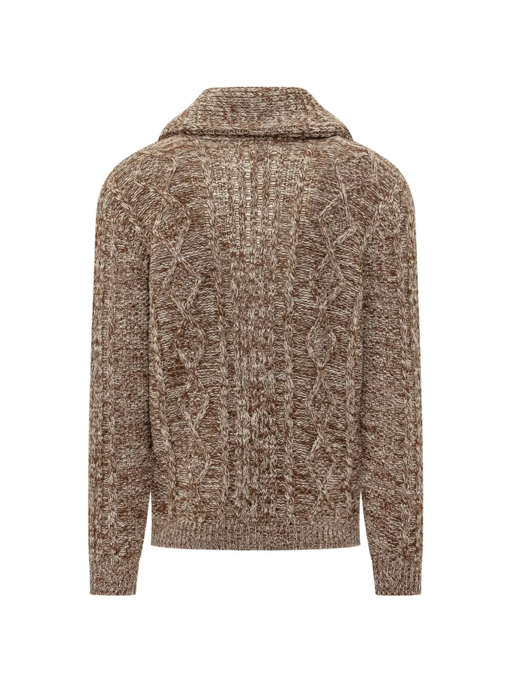 RAKKI Vest met sjaalkraag Bruin