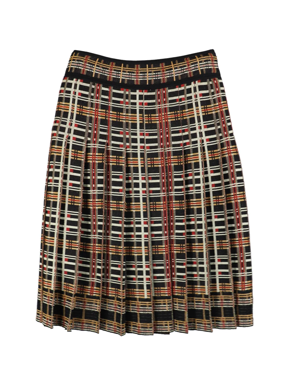 Bottega Veneta Pre-Owned pleated skirt - Schwarz