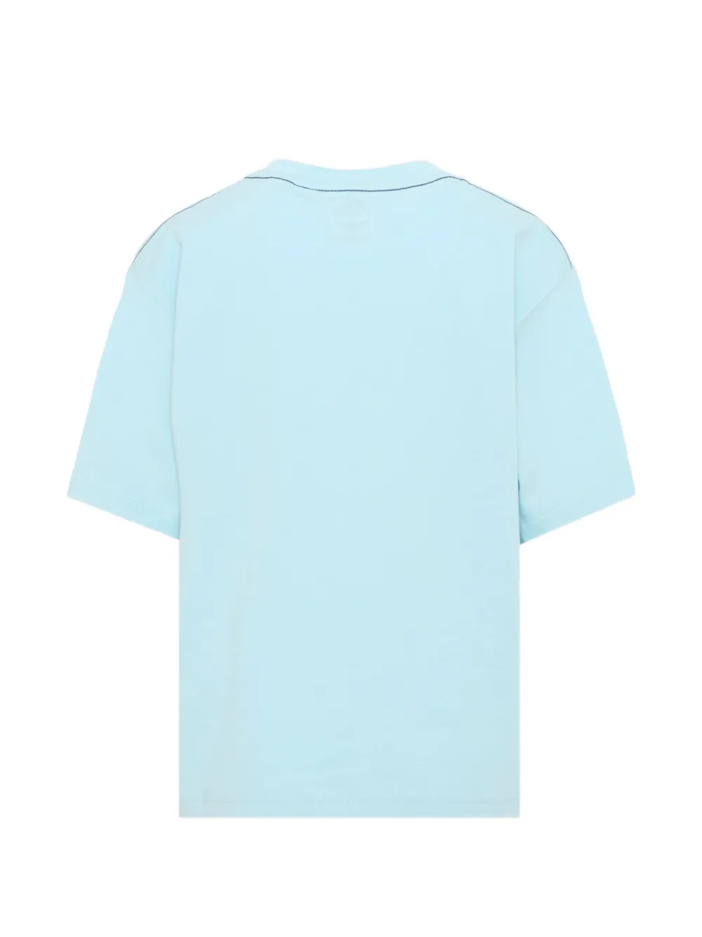 Timberland Kids T-shirt met logoprint Blauw