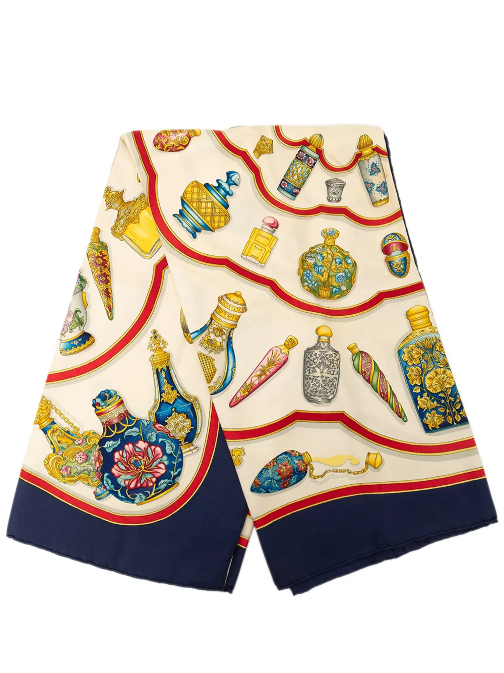 Hermès Pre-Owned 2000-2026 Qu Importe le Flacon Silk Scarf 90 scarves - Mehrfarbig