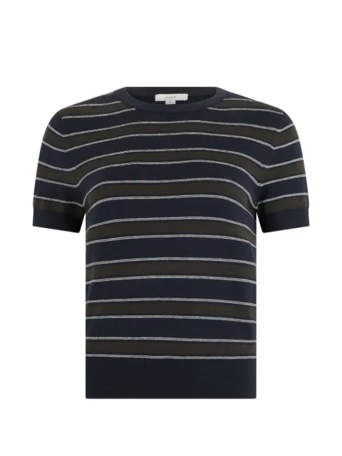 Vince striped short-sleeve T-shirt