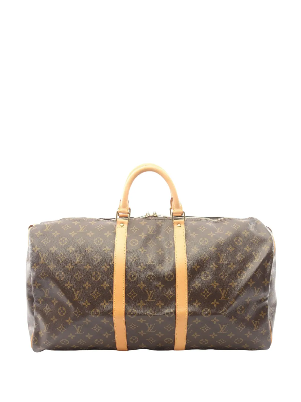 Louis Vuitton Pre-Owned 2005 Monogram Keepall 55 travel bag - Braun