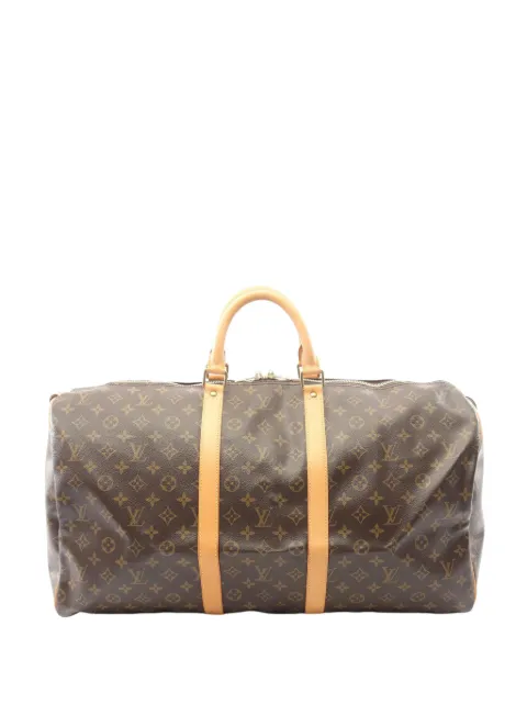 Louis Vuitton Pre-Owned дорожная сумка Monogram Keepall 55 (2005 год)