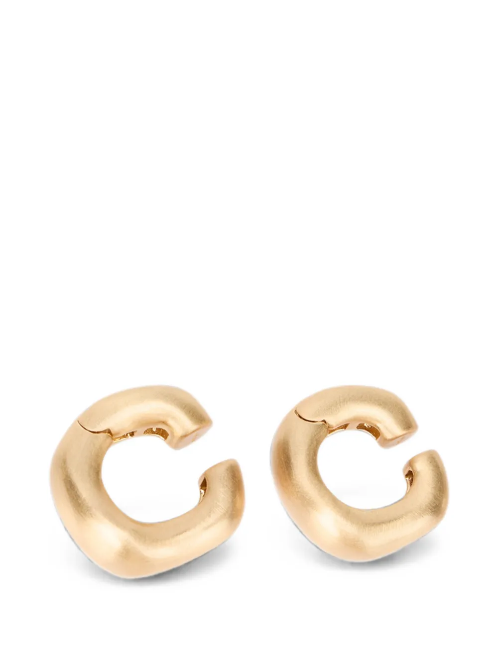 Cult Gaia sculptural earrings (set of three) - Gold